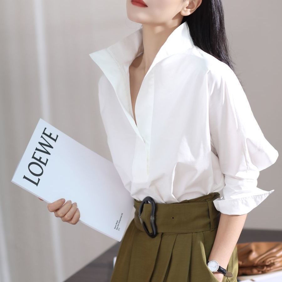 Shirt Camp Collar - Camisa Feminina Sem Mangas com Gola