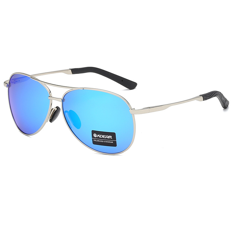 Kdeam marca preto piloto óculo - Sunglasses Aviator Polarized avaliação e preço