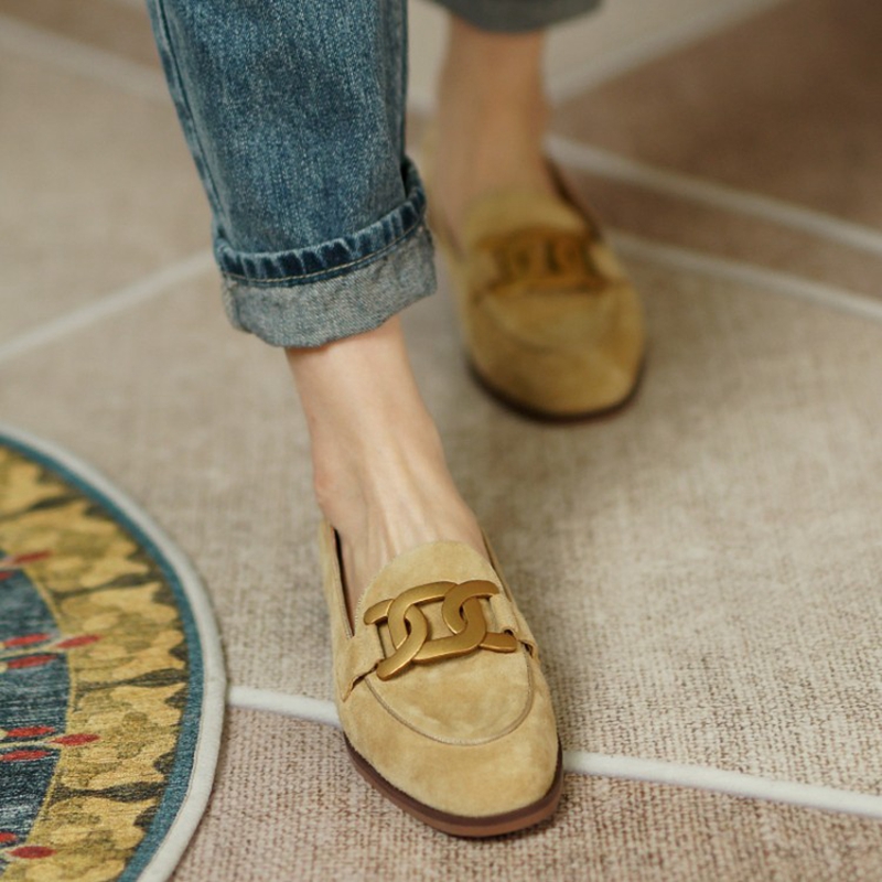 Mocassins de couro camurça par - Casual Sandal Leather avaliação e preço