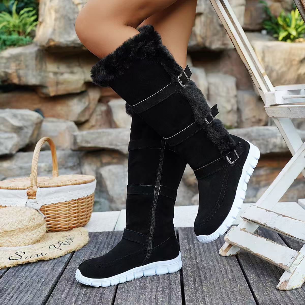 Mulheres sobre o joelho botas  - Espadrille Slip On avaliação e preço