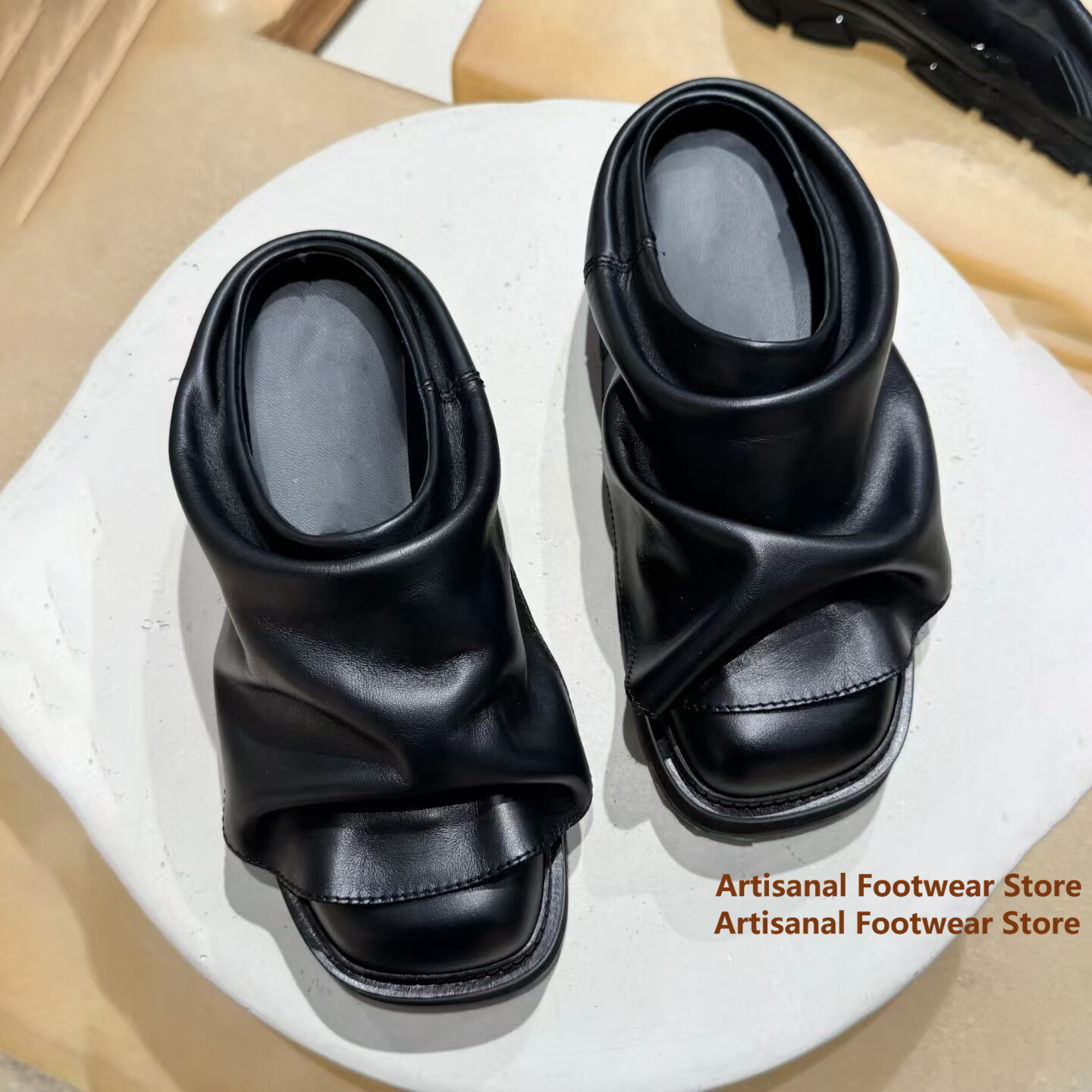 Sandálias masculinas de couro  - Flip Flop Leather Men avaliação e preço
